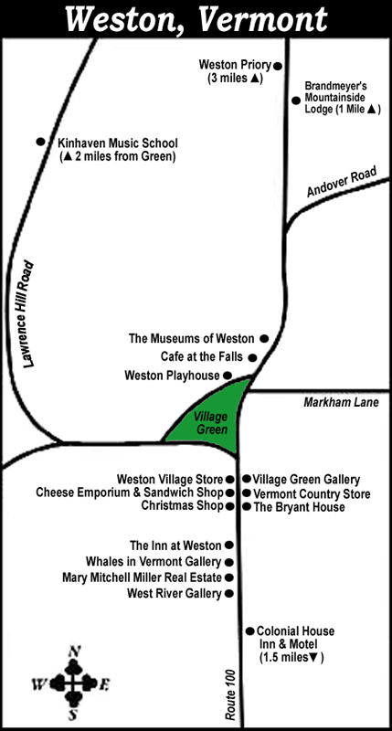 Weston Village Map